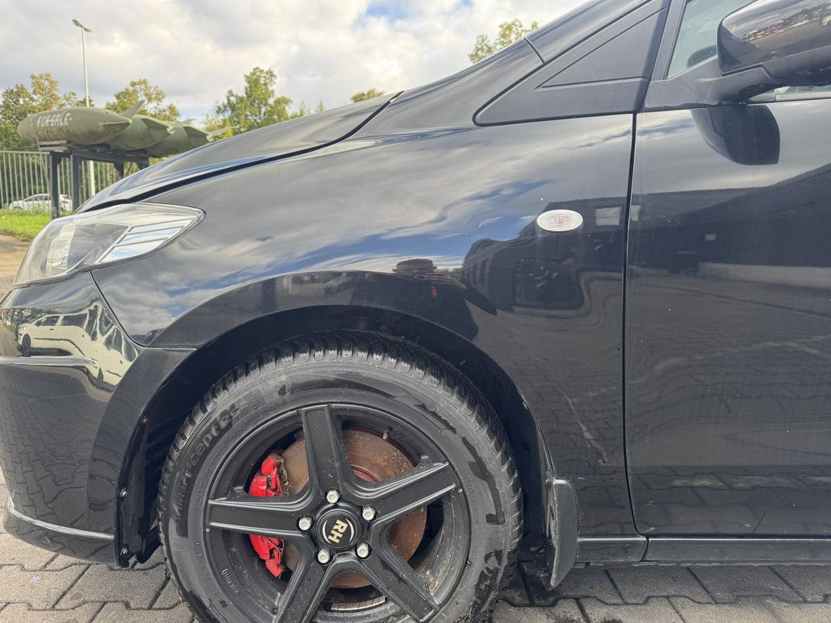 Mazda 5 CR original Kotfl&uuml;gel vorn links Schwarz Bj.2010
